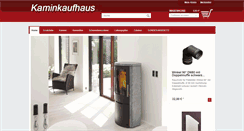 Desktop Screenshot of kaminkaufhaus.de